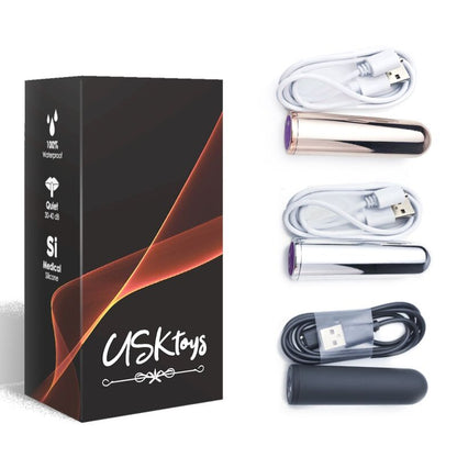ARMONY - VIBRATOR BULLET BLACK 2.1 CM X 7.9 CM - Kink&Play