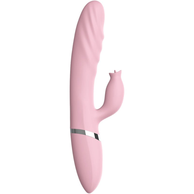 ARMONY - VIBRATOR & THRUSTING WITH PINK HEAT EFFECT TONGUE - Kink&Play