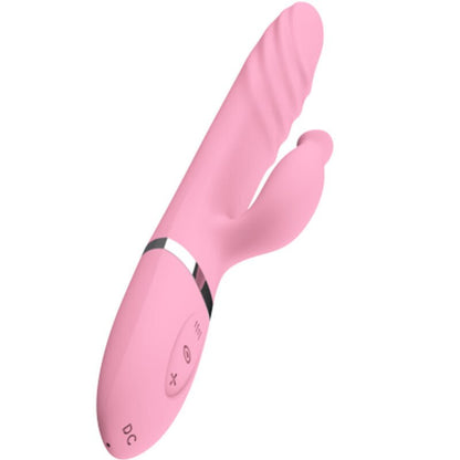 ARMONY - VIBRATOR & THRUSTING WITH PINK HEAT EFFECT TONGUE - Kink&Play