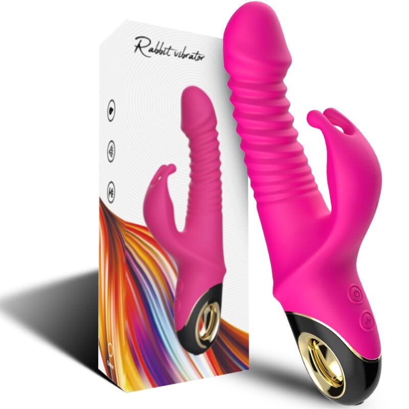 ARMONY - ZING DILDO VIBRATOR RABBIT FUCHSIA - Kink&Play