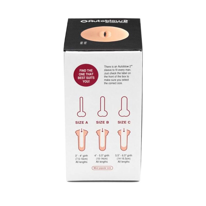 AUTOBLOW - 2+ MOUTH SLEEVE SIZE B - Kink&Play