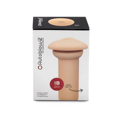 AUTOBLOW - 2+ MOUTH SLEEVE SIZE B - Kink&Play