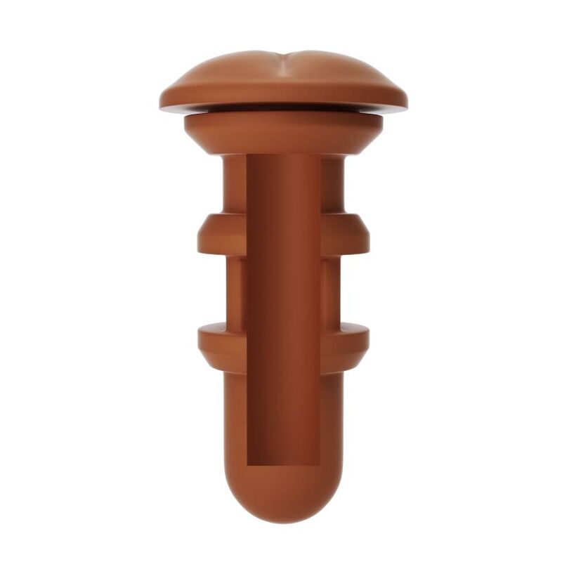AUTOBLOW - AI ANUS SLEEVE BROWN - Kink&Play
