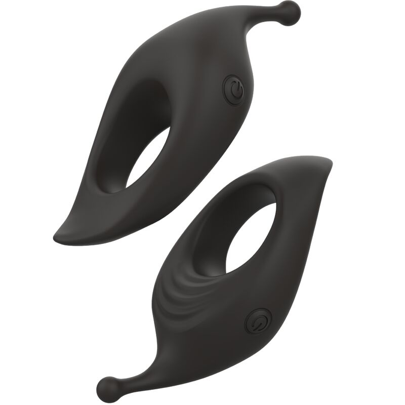B SWISH - BCHARMED RHYTHM INFINITE DELUXE PENIS RING 15 VIBRATIONS BLACK - Kink&Play