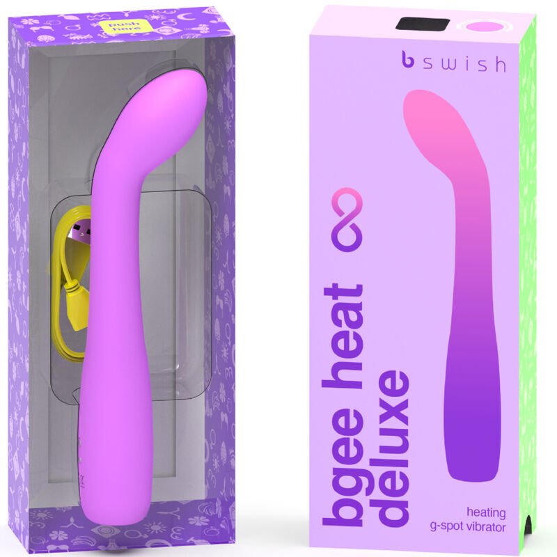 B SWISH - BGEE HEAT INFINITE DELUXE RECHARGEABLE VIBRATOR LAVENDER SILICONE - Kink&Play