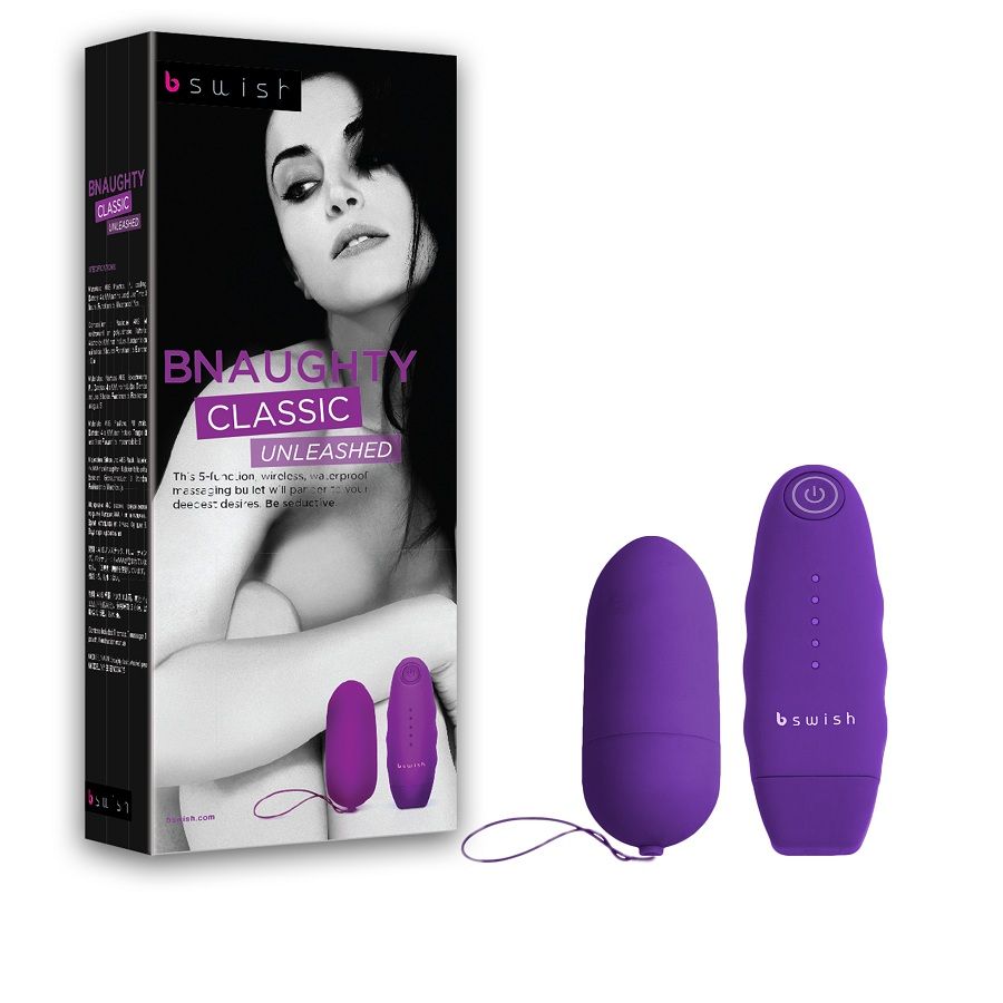 B SWISH - BNAUGHTY UNLEASHED CLASSIC PINK REMOTE CONTROL - Kink&Play