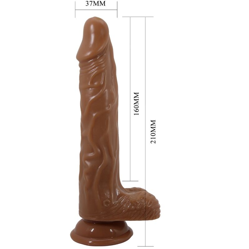 BAILE - BODACH REALISTIC VIBRATOR WITH REMOTE CONTROL SUCTION CUP - Kink&Play