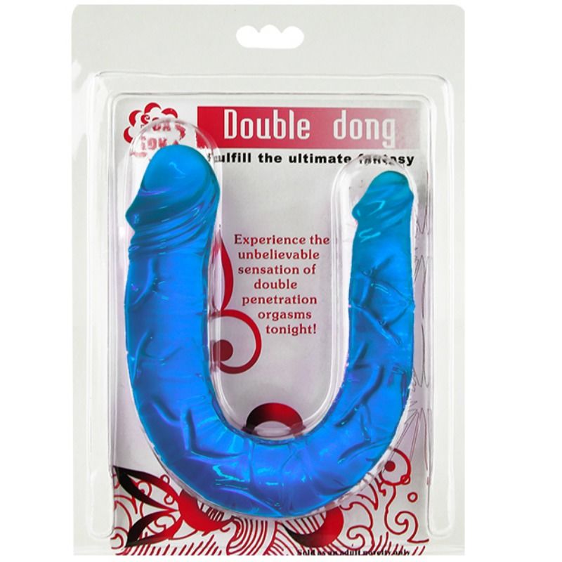 BAILE - DOUBLE DONG DOUBLE DILDO BLUE - Kink&Play