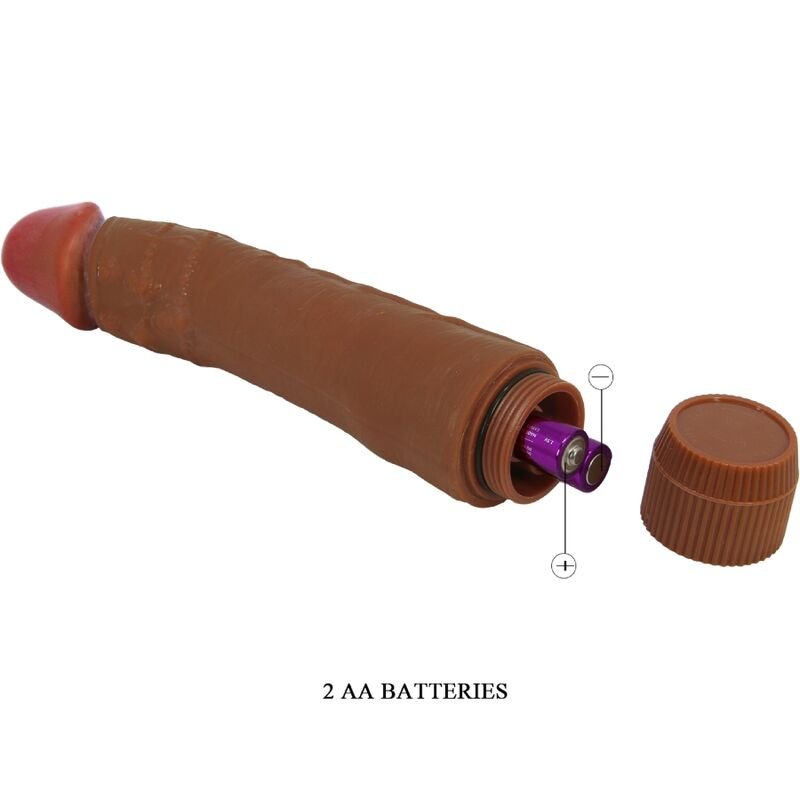BAILE - DYBBUK REALISTIC VIBRATOR 24 CM MULATTO - Kink&Play