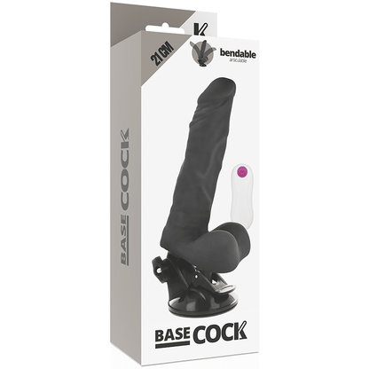BASECOCK - REALISTIC BENDABLE REMOTE CONTROL FLESH 21 CM - O - 5 CM - Kink&Play