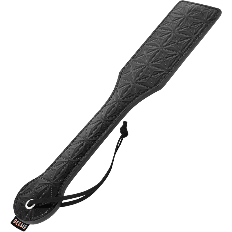BEGME - BLACK EDITION VEGAN LEATHER PADDLE - Kink&Play