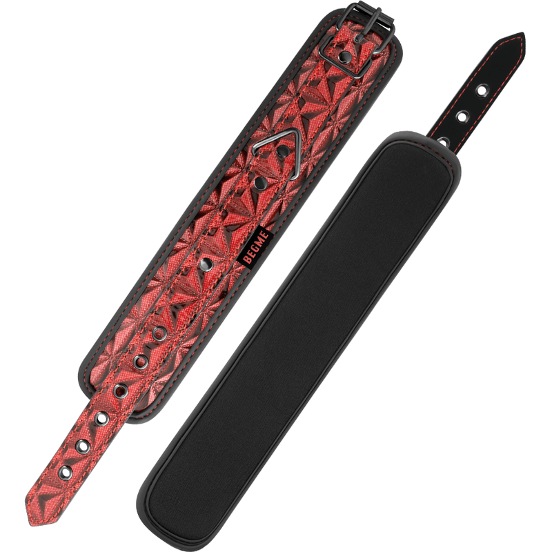 BEGME - RED EDITION PREMIUM HANDCUFFS WITH NEOPRENE LINING - Kink&Play