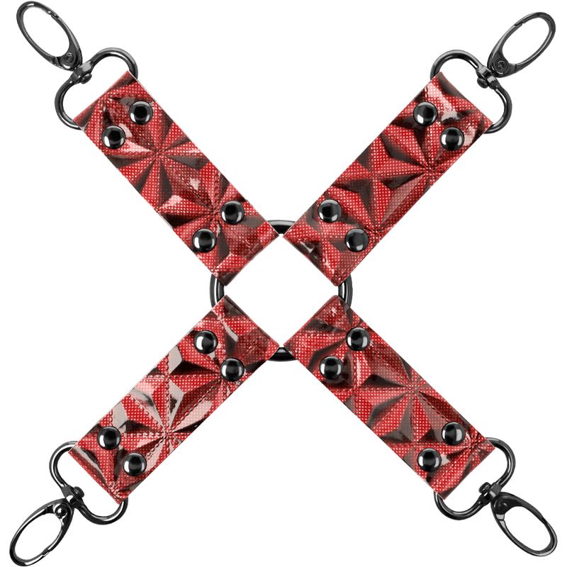 BEGME - RED EDITION PREMIUM VEGAN LEATHER HOG TIE - Kink&Play
