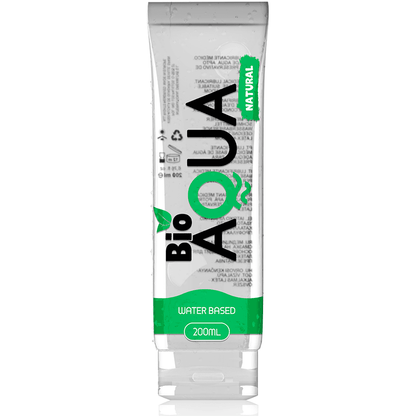 BIOAQUA - LUBRICANT NATURAL INGREDIENTS WATER BASED 200 ML - Kink&Play