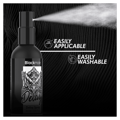 BLACK HOLE - DELAY SPRAY STUDY FORTE 30 ML - Kink&Play