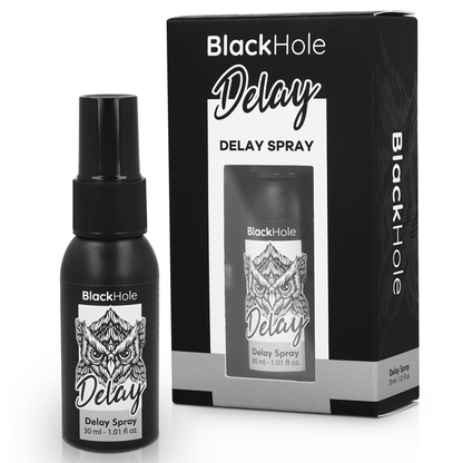 BLACK HOLE - DELAY SPRAY STUDY FORTE 30 ML - Kink&Play