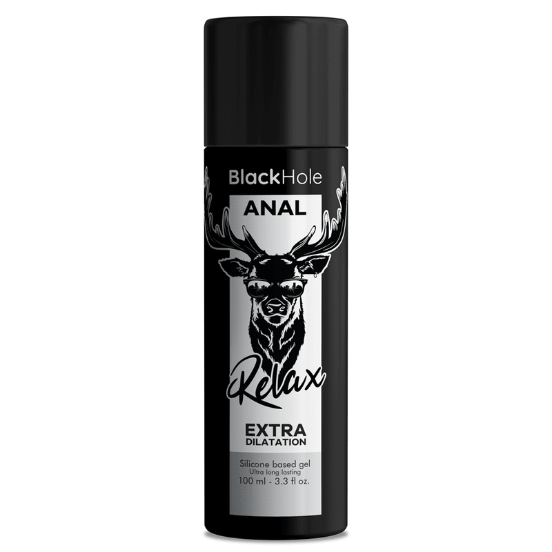 BLACK HOLE - GEL SILICONE BASE ANAL DILATION 100 ML - Kink&Play