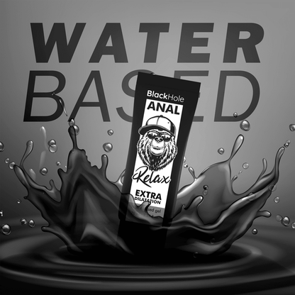 BLACK HOLE - WATER - BASED ANAL DILATION GEL 70 ML - Kink&Play