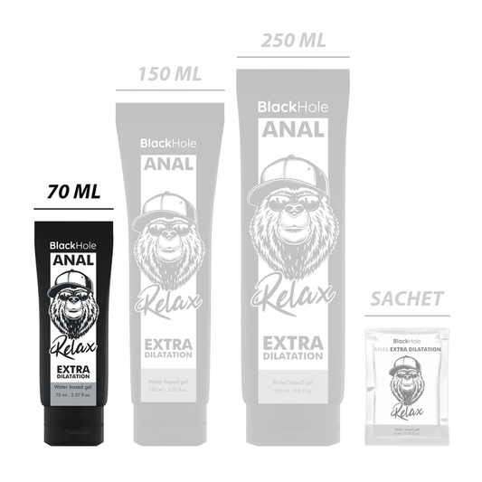 BLACK HOLE - WATER - BASED ANAL DILATION GEL 70 ML - Kink&Play