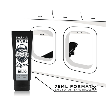 BLACK HOLE - WATER - BASED ANAL DILATION GEL 70 ML - Kink&Play
