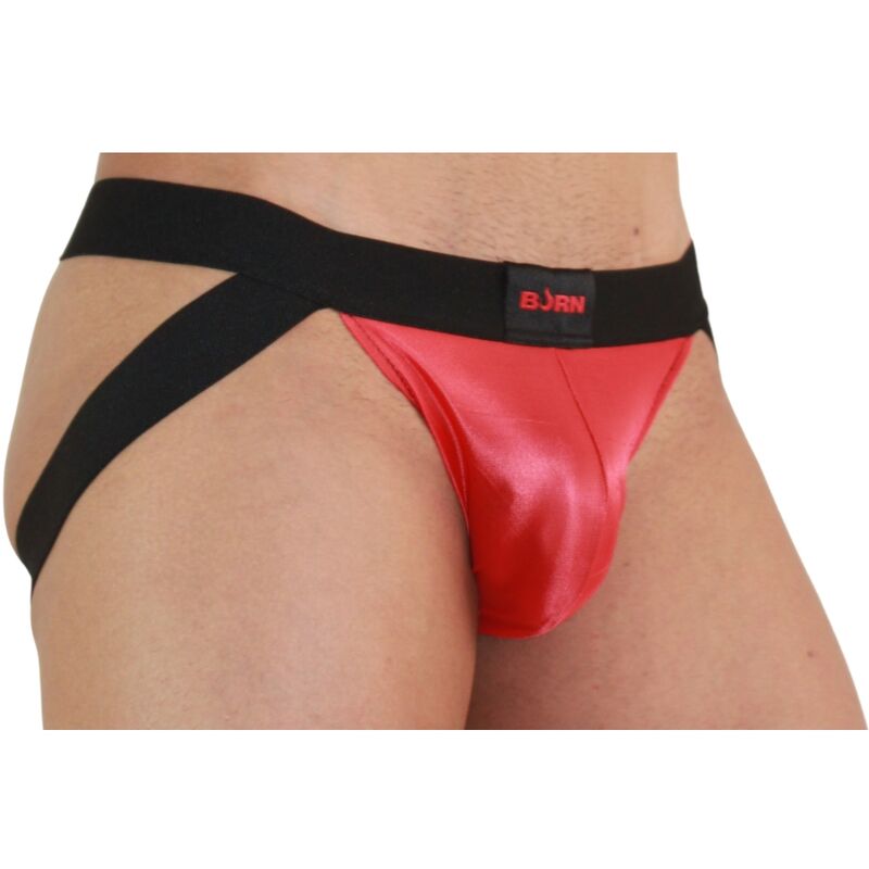 BURN - 010 JOCK RED / BLACK S - Kink&Play