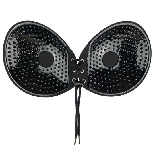 BYE - BRA - BRA ADHESIVE INTERLACED BLACK CUP A - Kink&Play