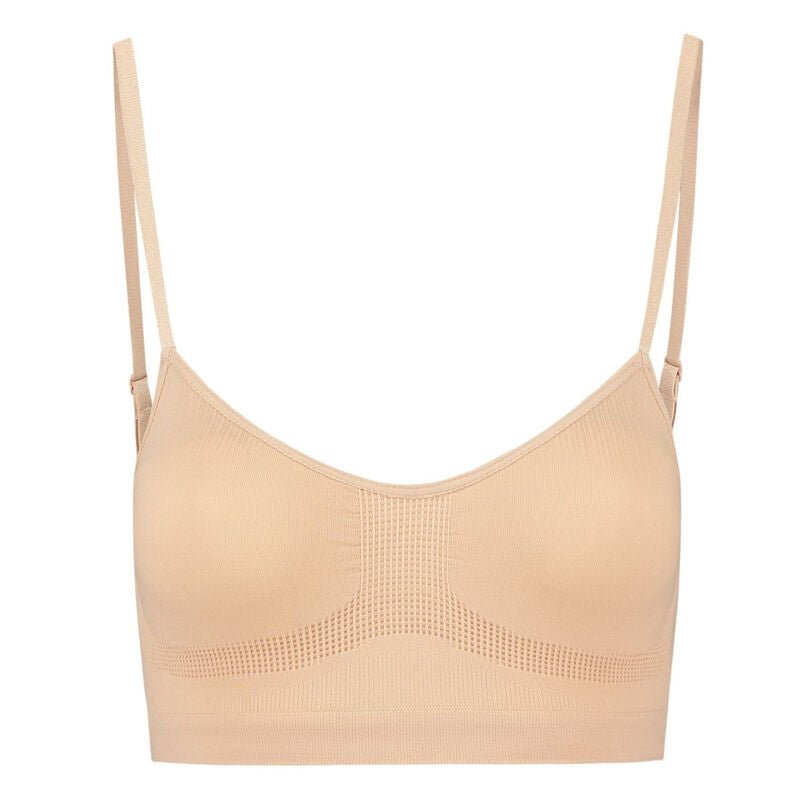 BYE - BRA - MEDIUM CONTROL BRA SEAMLESS BLACK SIZE XL - Kink&Play
