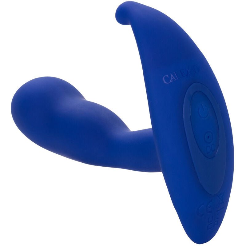 CALEXOTICS - ADMIRAL CURVED ANAL STIMULATOR & VIBRATOR BLUE - Kink&Play