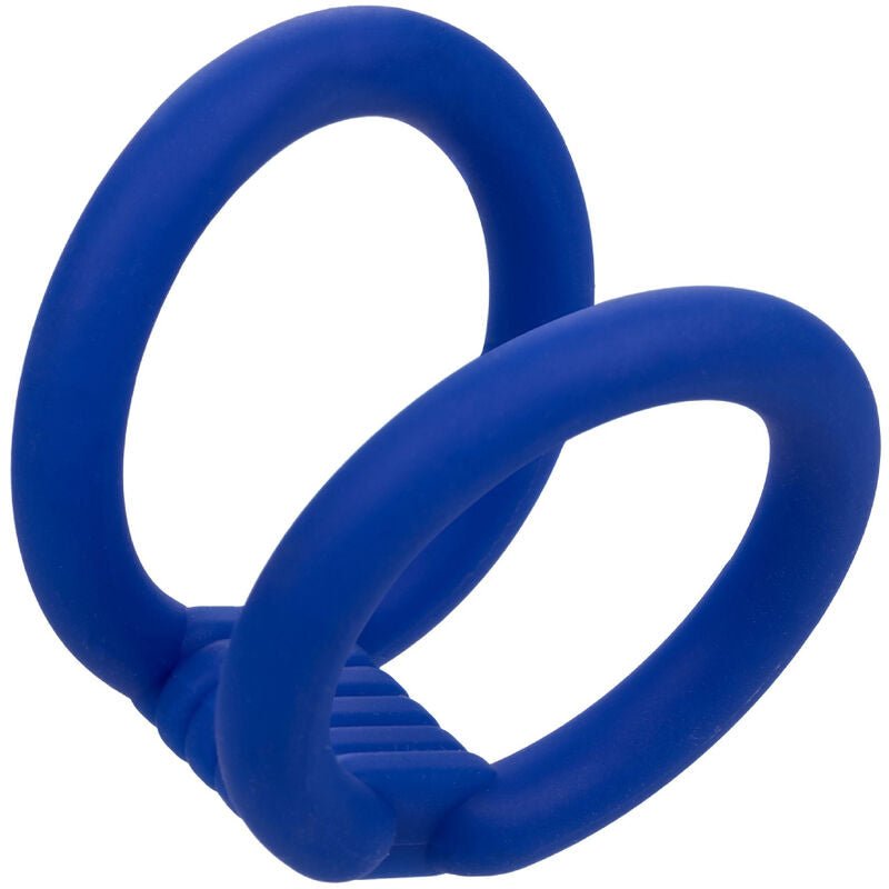 CALEXOTICS - ADMIRAL DUAL COCK CAGE BLUE - Kink&Play