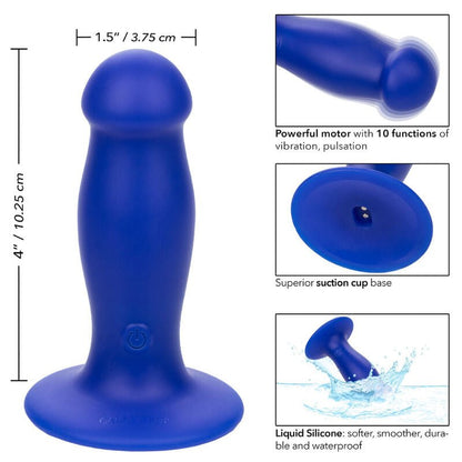 CALEXOTICS - ADMIRAL FIRST MATE ANAL PLUG VIBRATOR BLUE - Kink&Play