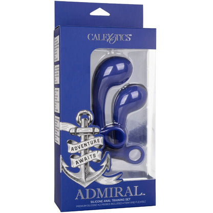 CALEXOTICS - ADMIRAL SET 2 ANAL PLUG BLUE - Kink&Play