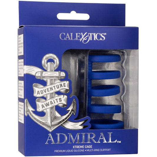 CALEXOTICS - ADMIRAL XTREME CAGE BLUE - Kink&Play