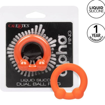 CALEXOTICS - ALPHA DUAL BALL RING ORANGE - Kink&Play