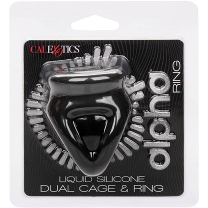 CALEXOTICS - ALPHA DUAL CAGE RING BLACK - Kink&Play