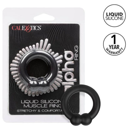 CALEXOTICS - ALPHA MUSCLE RING BLACK - Kink&Play