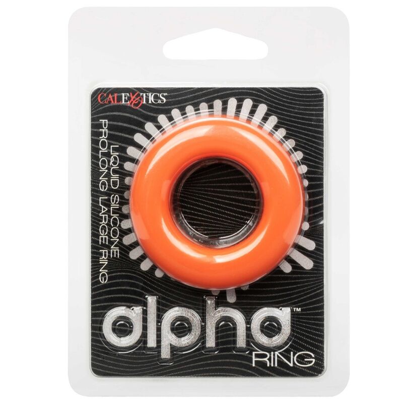 CALEXOTICS - ALPHA PROLONG LARGE RING ORANGE - Kink&Play