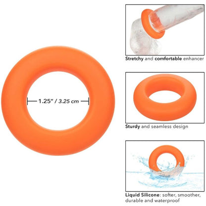 CALEXOTICS - ALPHA PROLONG LARGE RING ORANGE - Kink&Play
