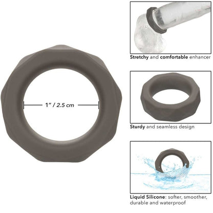 CALEXOTICS - ALPHA PROLONG PRISMATIC RING GREY - Kink&Play