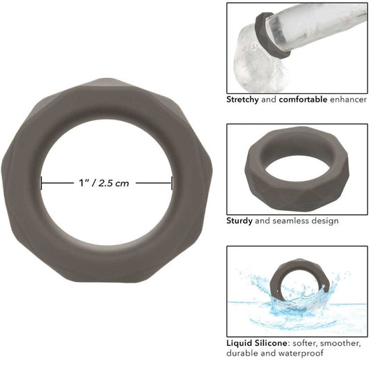 CALEXOTICS - ALPHA PROLONG PRISMATIC RING GREY - Kink&Play