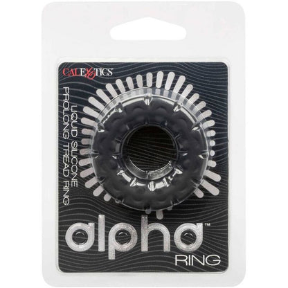 CALEXOTICS - ALPHA PROLONG TREAD RING BLACK - Kink&Play