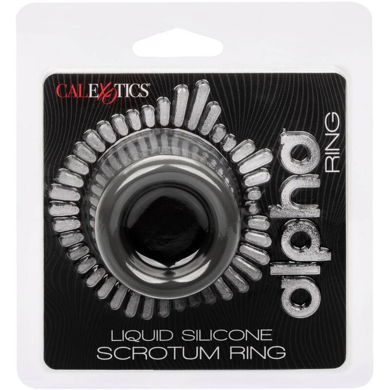CALEXOTICS - ALPHA SCROTUM STRETCHING RING BLACK - Kink&Play