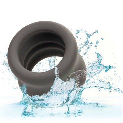 CALEXOTICS - ALPHA SCROTUM STRETCHING RING BLACK - Kink&Play