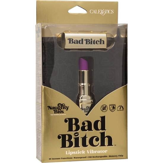 CALEXOTICS - BALA RECHARGEABLE LIPSTICK HIDE & PLAY BAD BITCH - Kink&Play