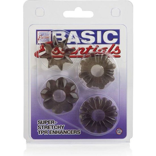 CALEXOTICS - BASIC ESSENTIALS 4 PACK - Kink&Play