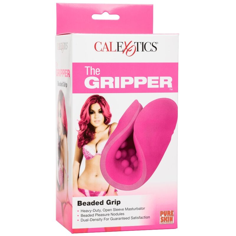CALEXOTICS - BEADED GRIP MASTURBATOR - Kink&Play