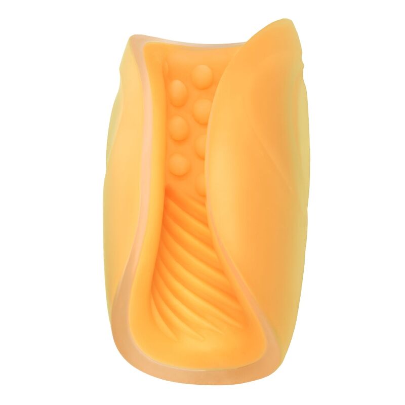 CALEXOTICS - BEADED GRIP MASTURBATOR ORANGE - Kink&Play