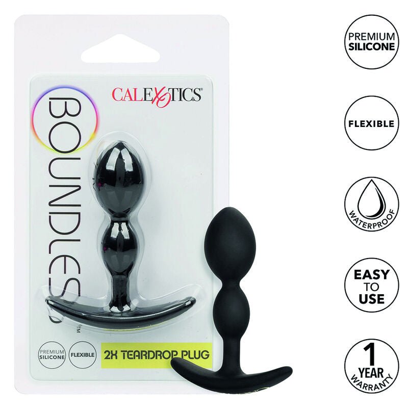 CALEXOTICS - BOUNDLESS 2X TEARDROP PLUG - Kink&Play