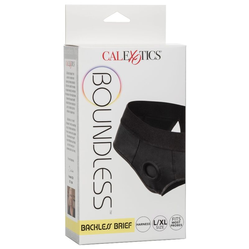 CALEXOTICS - BOUNDLESS BACKLESS BRIEF S/M - Kink&Play