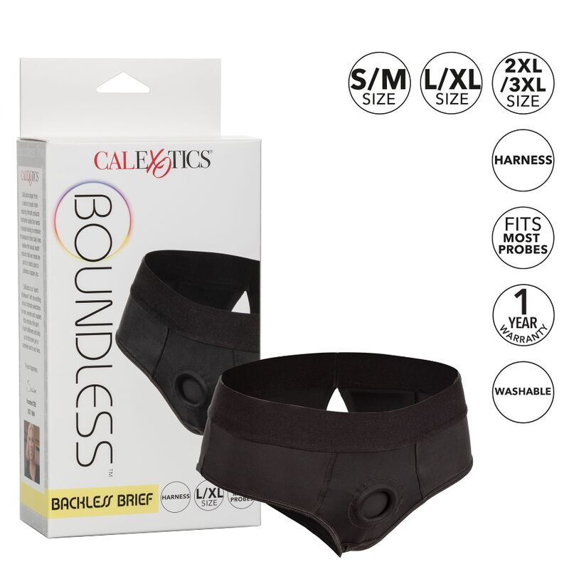 CALEXOTICS - BOUNDLESS BACKLESS BRIEF XXL/XXXL - Kink&Play