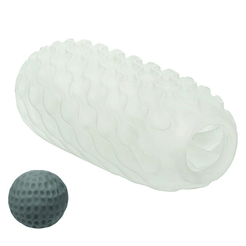 CALEXOTICS - BOUNDLESS REVERSIBLE SQUISHY BALL STROKE YELLOW - Kink&Play